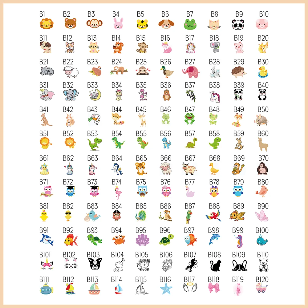 맞춤형 다림질 라벨, 맞춤형 이름, 의류, 어린이 이름, 학교 라벨, 브랜드 태그, 레인보우 라벨 (TB5653)