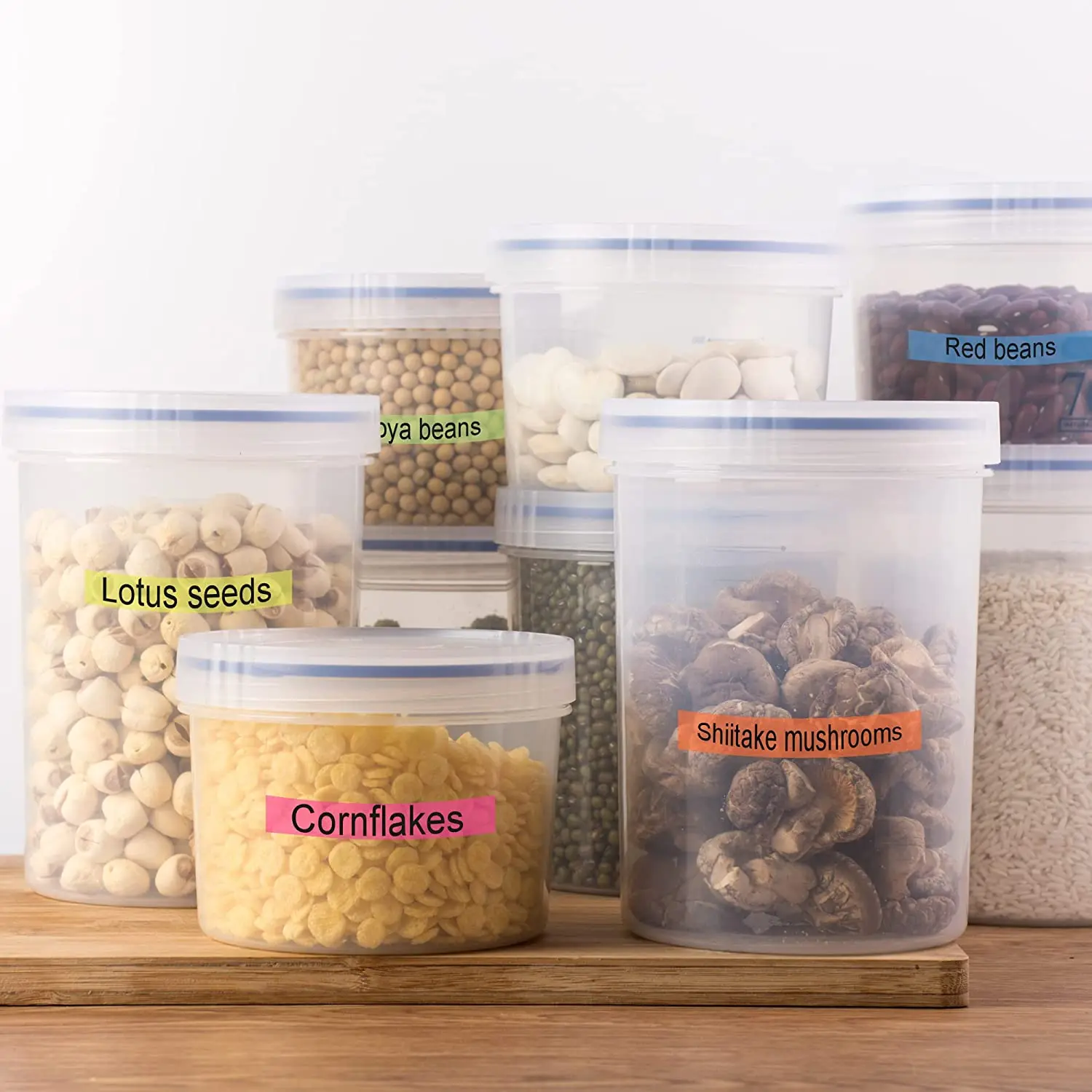 투명 형광 인덱스 탭 플래그 스티커, 5 롤, 5 색 스티커, 5m 스티커 노트, 어린이 선물, 학교 사무용품