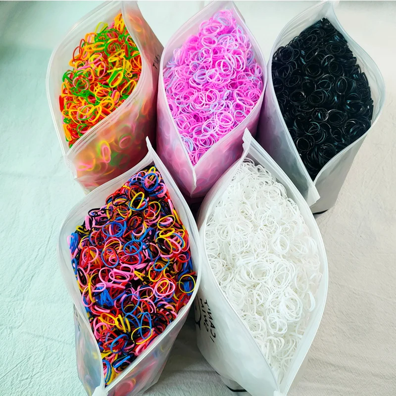 소녀 다채로운 일회용 고무 밴드 헤어 타이 머리띠 어린이 포니 테일 홀더 밴드 어린이 헤어 액세서리500/1000/2000개 title=소녀 다채로운 일회용 고무 밴드 헤어 타이 머리띠 어린이 포니 테일 홀더 밴드 어린이 헤어 액세서리500/1000/2000개
