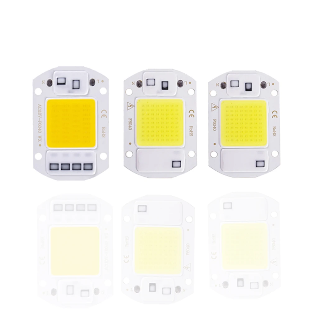 LED 칩 20W 30W 50W AC 220V 스마트 COB 램프 구슬 LED 램프 드라이버 DIY Lampada 야외 칩 투광 조명 스포트 라이트 title=LED 칩 20W 30W 50W AC 220V 스마트 COB 램프 구슬 LED 램프 드라이버 DIY Lampada 야외 칩 투광 조명 스포트 라이트