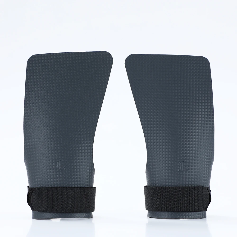 탄소 손가락 구멍 핸드 그립 크로스 핏 액세서리, 풀업 역도 케틀벨, 체조 운동용