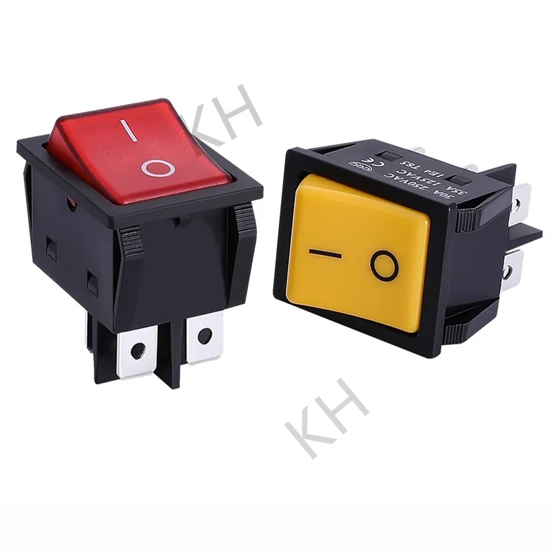 AC 고전류, ON/OFF, 용접 기계용 특수, 스털링 실버 포인트, 로커 전원 단추 스위치, 30/40A, 250V, 1 개