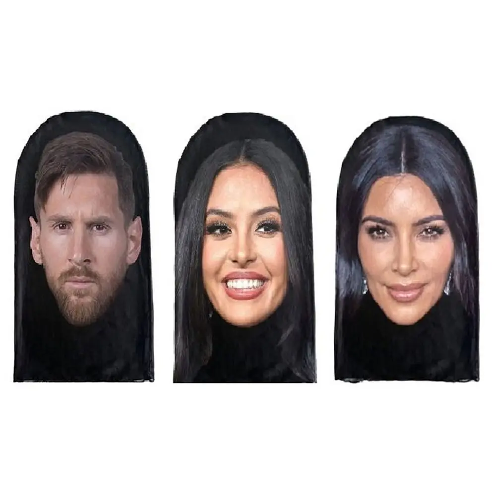 유럽 미국 해골 독수리 늑대 풀 페이스 마스크, 코비 제임스 모크 햇, 남녀공용 3D 반다나 페이스 커버, 헤드 스카프, 머리띠 헤드웨어