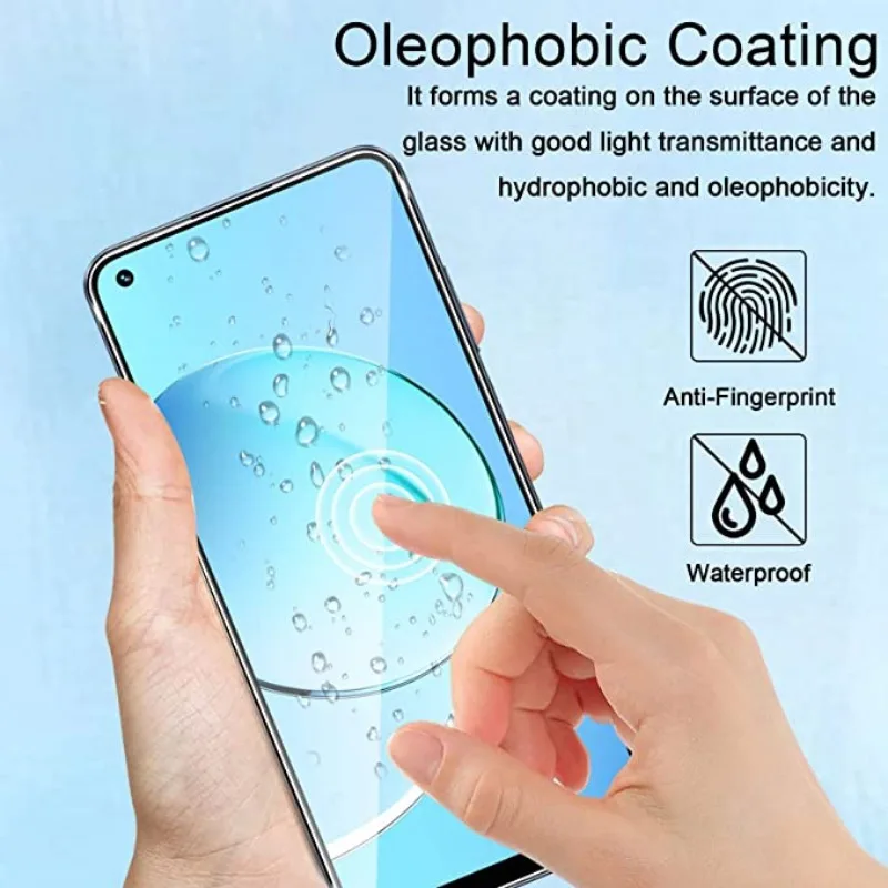 Realme 화면 보호기 보호 유리, Realme 8 9 10 Pro 8i 8S 9i 10S 10T, Realme 7 6 5 Pro 7i 6i 5i 6S 5S 용 강화 유리, 2 개