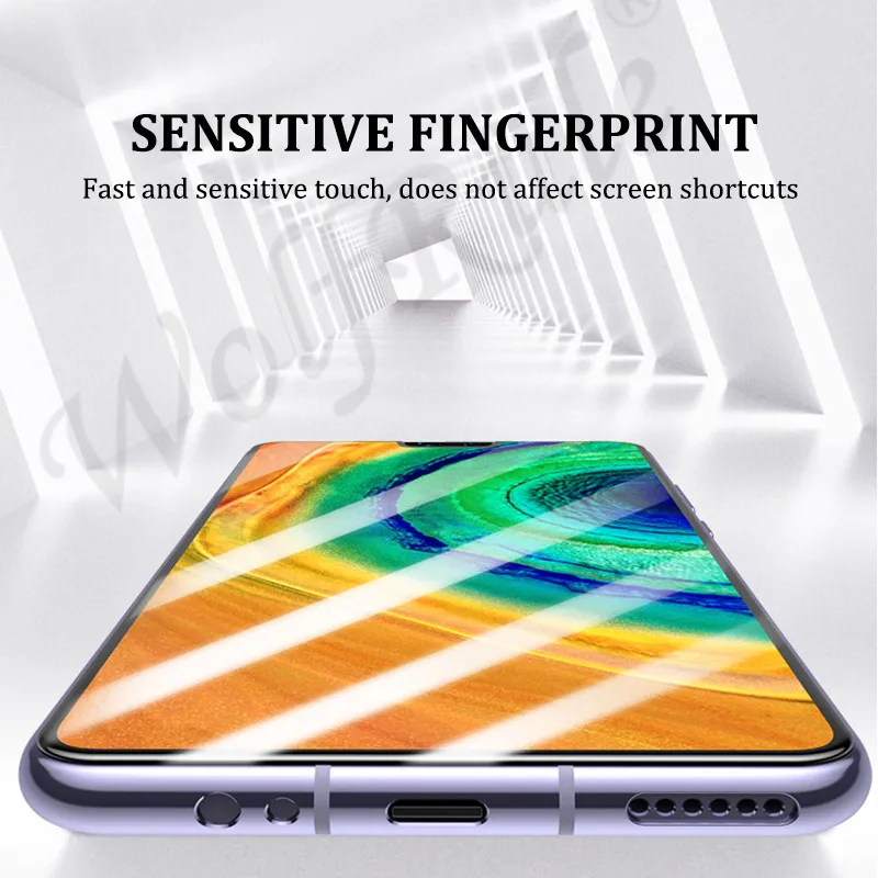 샤오미 레드미 노트 10S 강화 유리 풀 커버 접착제, 스크린 보호대 레드미 노트 10S 6.43 인치, 9H, 4 개