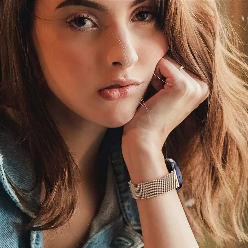 밀라노 루프, 삼성 갤럭시 워치 6, 5 스트랩, 44mm, 40mm, 5 프로, 4, 6 클래식, 액티브 2 팔찌, 화웨이 gt 2/3 프로 밴드, 20mm, 22mm