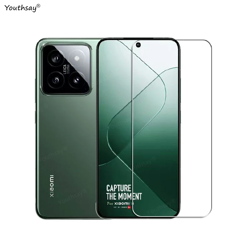 Xiaomi 14 강화 유리 용 전체 Gule 유리 Xiaomi 14 13 화면 보호기 Xiaomi 14 유리 용 보호 전화 카메라 렌즈 필름