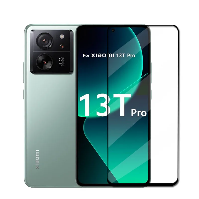 샤오미 13T 프로용 강화 유리 샤오미, HD 보호 휴대폰 렌즈 필름, 샤오미 13T 프로 스크린 보호대, 6in 1 커버 유리