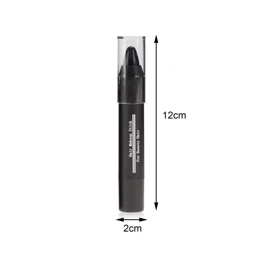 3.5g 머리 염색 펜 높은 채도 빠른 염료 휴대용 헤어 터치 업 분필 메이크업 액세서리 헤어 컬러 수정 크림 헤어 뷰티