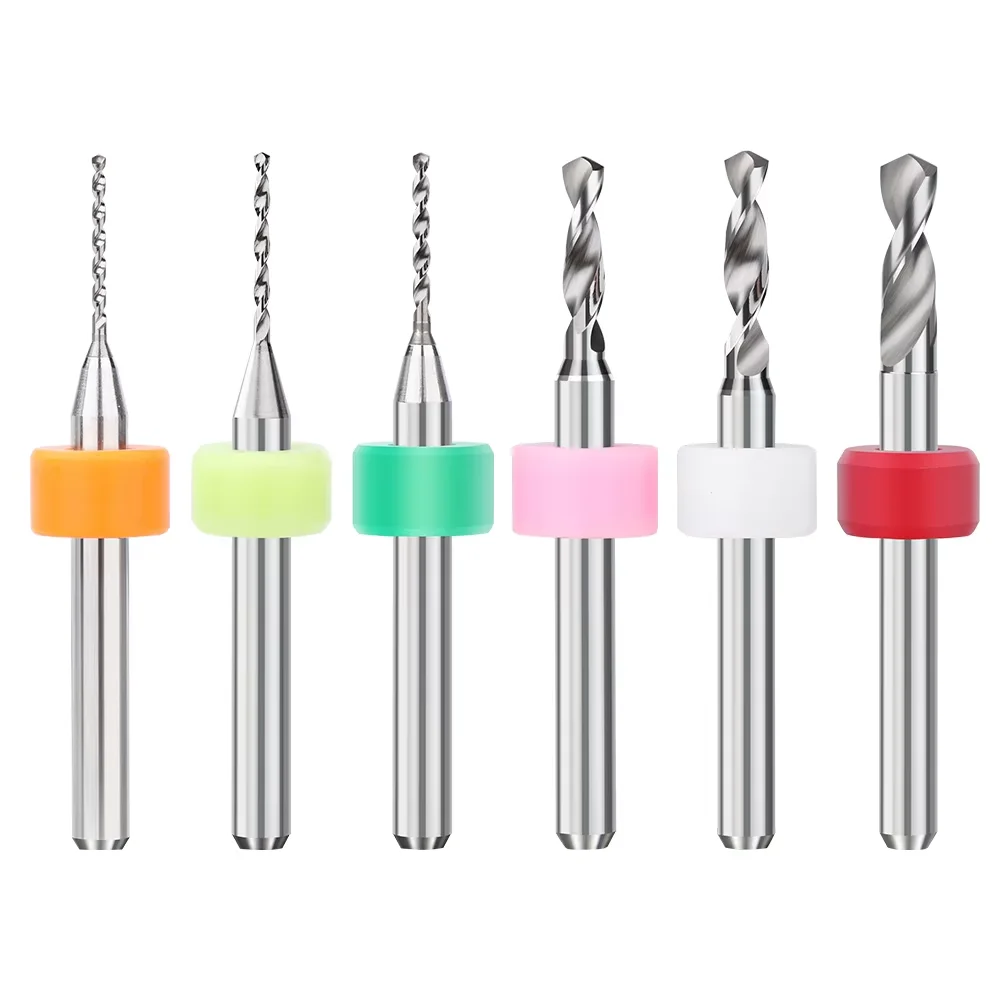 PCB 드릴 비트 마이크로 드릴 비트, PCB 인쇄 회로 기판 드릴링 도구, 1/8 인치 생크 카바이드 홀 드릴링 커터, 0.3-1.2mm