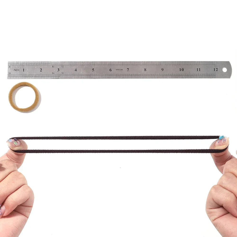 여성용 혼합 색상 헤어 밴드, 기본 헤어 타이, 탄성 머리띠, 헤어 스크런치 액세서리, 포니테일 거치대, 30 개, 50 개, 100 개