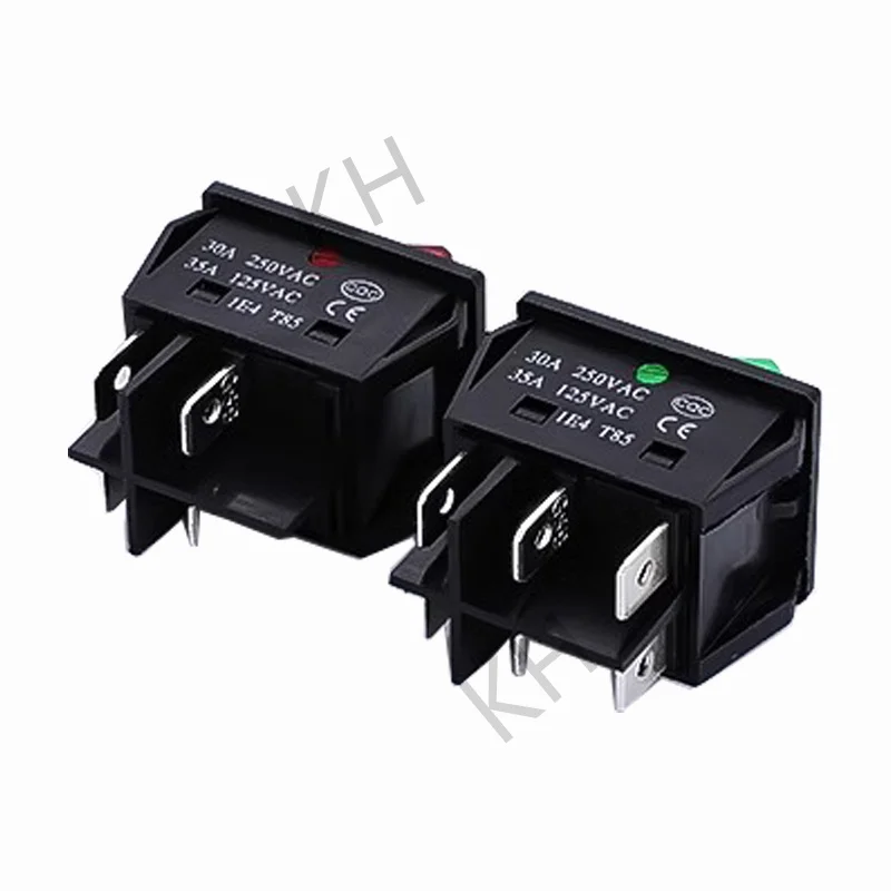 AC 고전류, ON/OFF, 용접 기계용 특수, 스털링 실버 포인트, 로커 전원 단추 스위치, 30/40A, 250V, 1 개