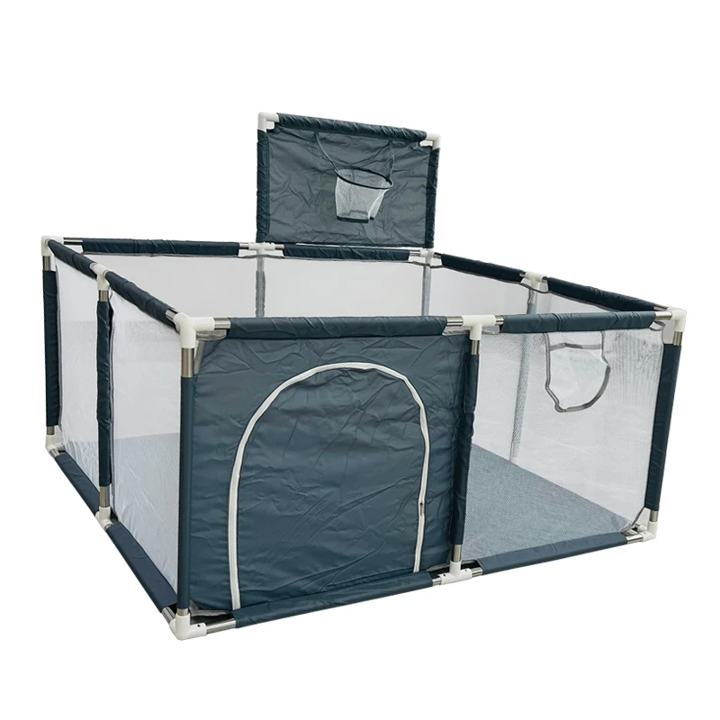 IMBABY 아기용 실내 놀이펜, 아기 코랄리토 안전 장벽, 아기 활동 체육관 대형 공원, 아기 그라운드 박스 울타리