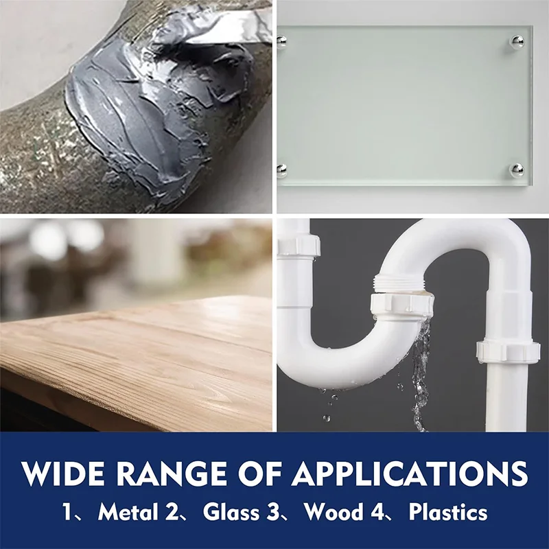 고온 금속 수리 접착제 AB 접착제, 강력한 냉간 용접 접착제, 매직 플라스틱 수리, 주조 접착제, 용접 도구