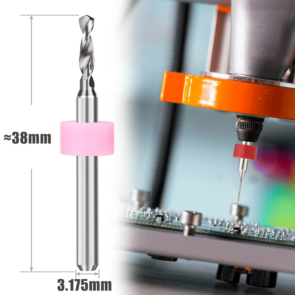 PCB 드릴 비트 마이크로 드릴 비트, PCB 인쇄 회로 기판 드릴링 도구, 1/8 인치 생크 카바이드 홀 드릴링 커터, 0.3-1.2mm