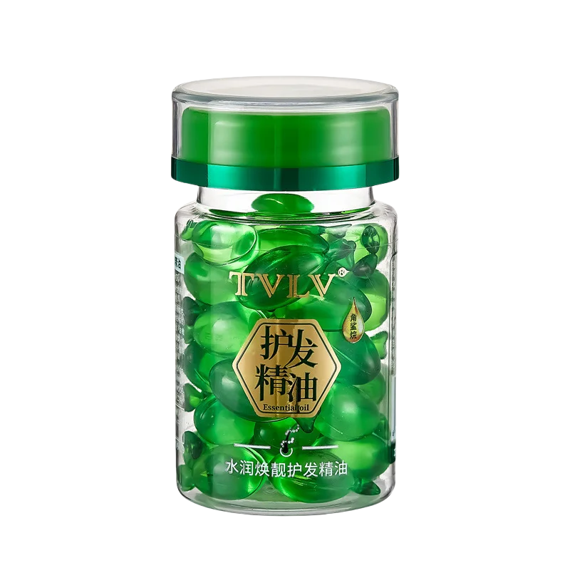 모이스처라이징 오일 스무딩 영양 헤어 케어 에센스 제품, 모발 캡슐 수리, 말랑말랑한 머리, 실키 모이스처라이징, 800mg