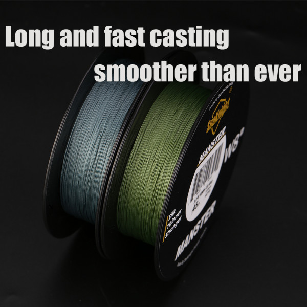 SeaKnight 브랜드 W8 II 시리즈 낚싯줄, UV 차단 바닷물 코팅, 멀티필라멘트 PE 라인 편조 와이어, 8 가닥, 500m, 300m