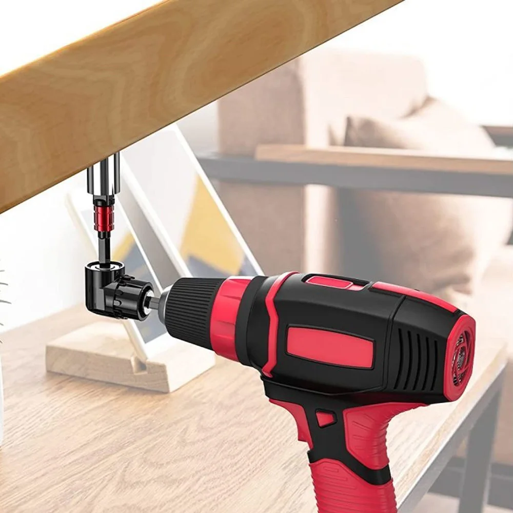 충격 등급 105도 각도 소켓 어댑터 전동 공구 부품 드라이버 확장 세트 스크루드라이버 홀더 드릴 너트 부착물