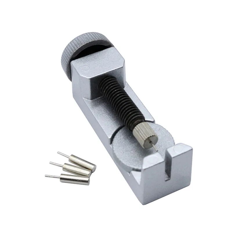 시계 밴드 스트랩 링크 핀 리무버 수리 사이징 도구 2068 키트(추가 펀치 핀 3개 팩 포함) 교체 리무버 스프링 바 세트