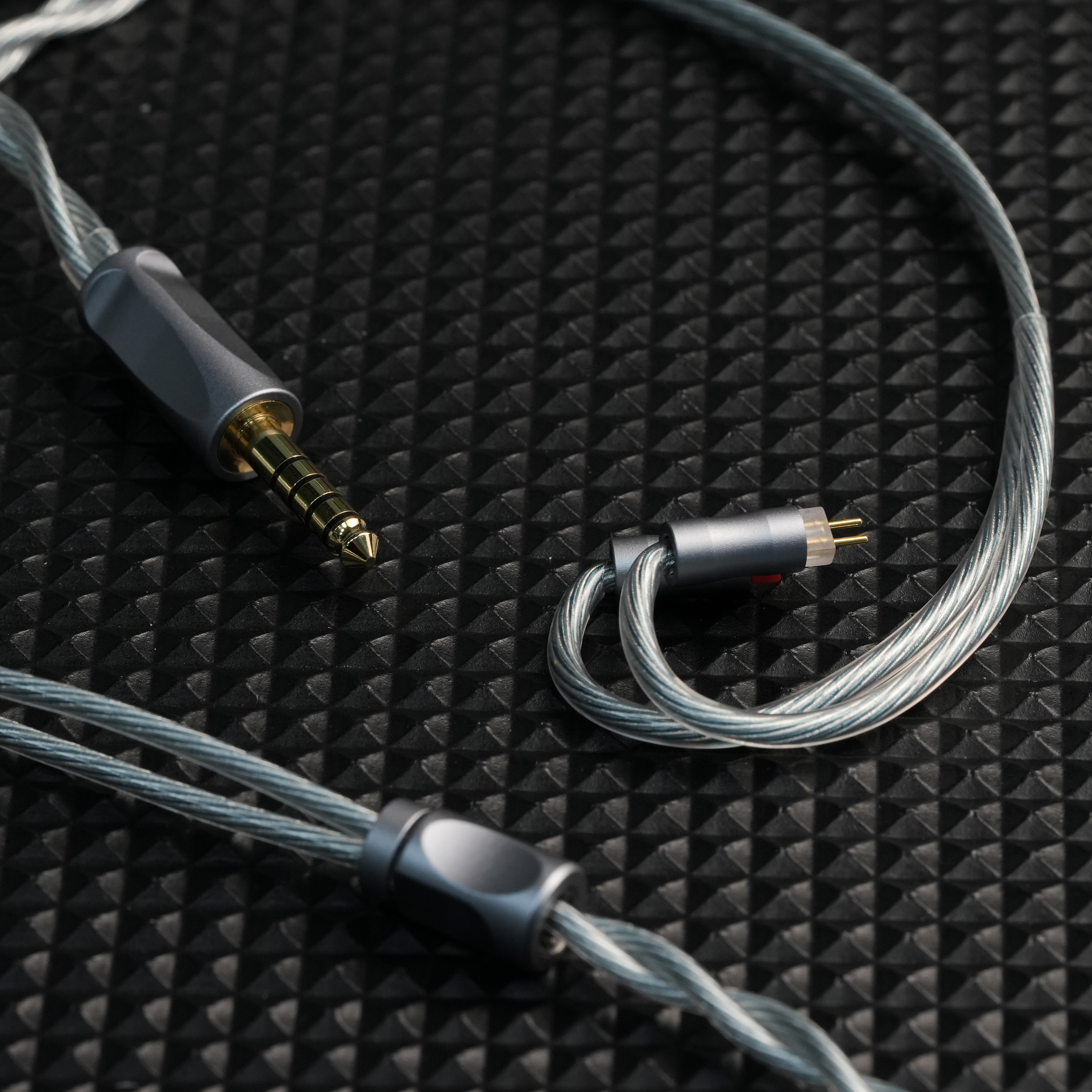 Trusted-50 LN2 냉동 7N 순수 OCC 오일-그래핀 PdAg 이어폰 케이블 IE900/IE600/HD600용 3.5mm/4.4mm 밸런스드 MMCX/2Pin/QDC