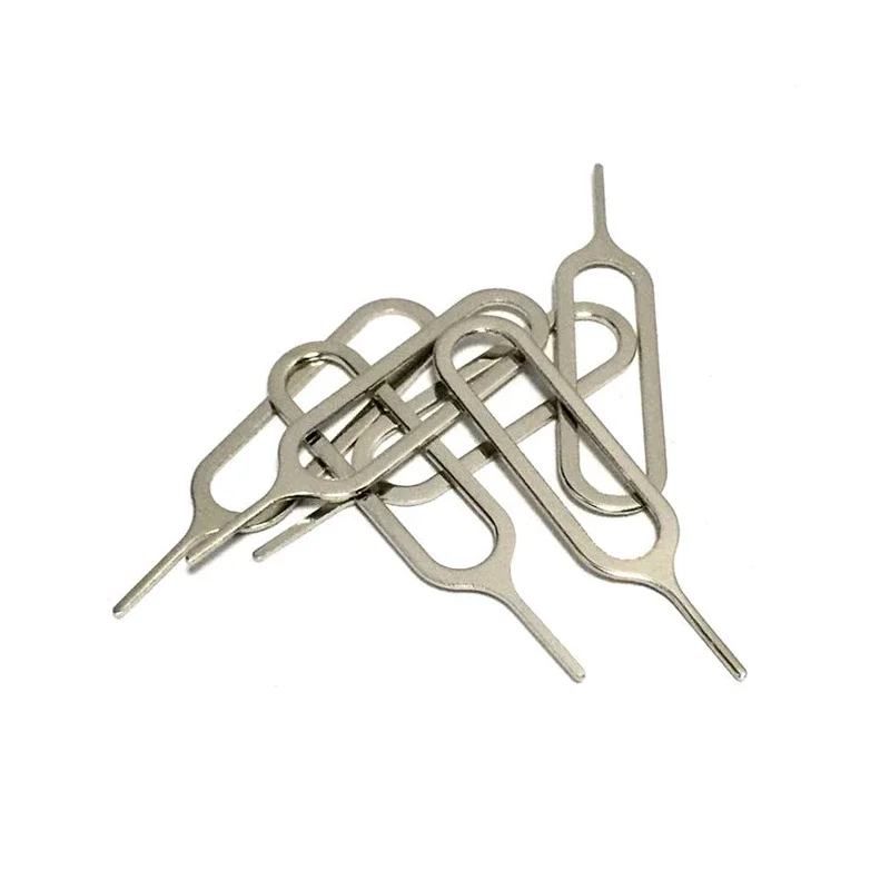 5pcs 휴대 전화 Sim 카드 리무버 핀 바늘 교체 부품 도구 키트 아이폰 삼성 블랙베리 Xiaomi Oppo 화웨이 수리