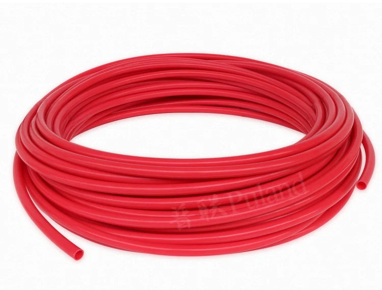 2.5KV 150V 빨간색 PTFE 튜브 30L - 0L F46 절연 모세관 열 보호 장치 전송 호스 강성 온도 내식성