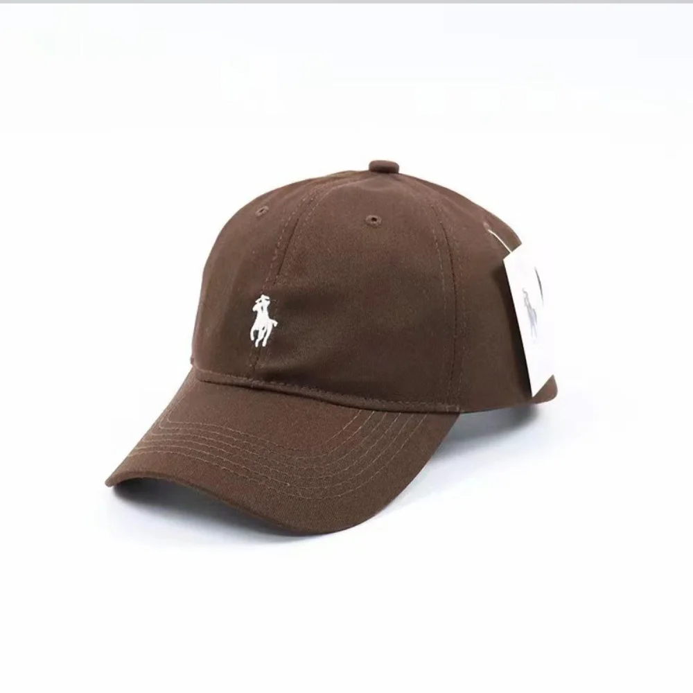 남여 야구 모자 패션 여성 모자 코튼 아빠 폴로 자수 모자 캐주얼 남성 야구 모자 부드러운 통기성 골프 일 모자