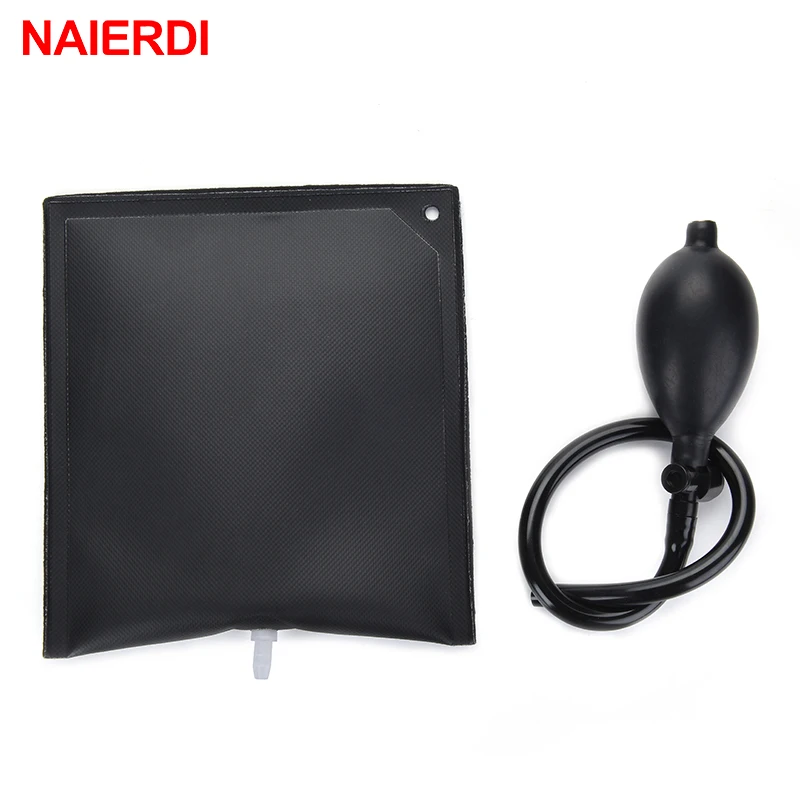 NAIERDI 6.5 인치 펌프 웨지 자물쇠 제조공 핸드 툴 선택 세트 오픈 자동차 도어 자동 에어 웨지 에어백 창 수리 용품 하드웨어