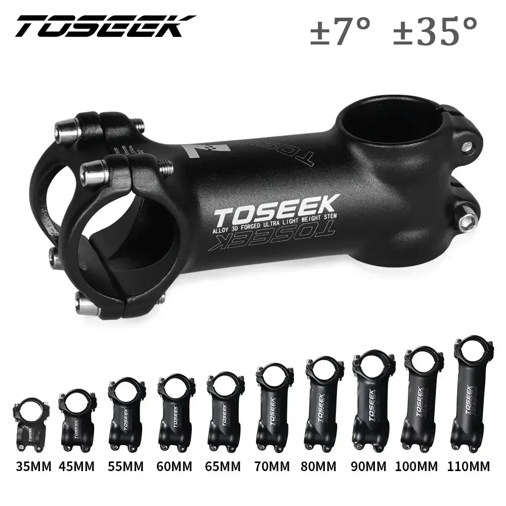 TOSEEK 자전거 핸들 줄기 60/70/80/90/100mm MTB 줄기 28.6mm 31.8mm 네거티브 전력 Mtb 경량 도로 자전거 테이블 title=TOSEEK 자전거 핸들 줄기 60/70/80/90/100mm MTB 줄기 28.6mm 31.8mm 네거티브 전력 Mtb 경량 도로 자전거 테이블 