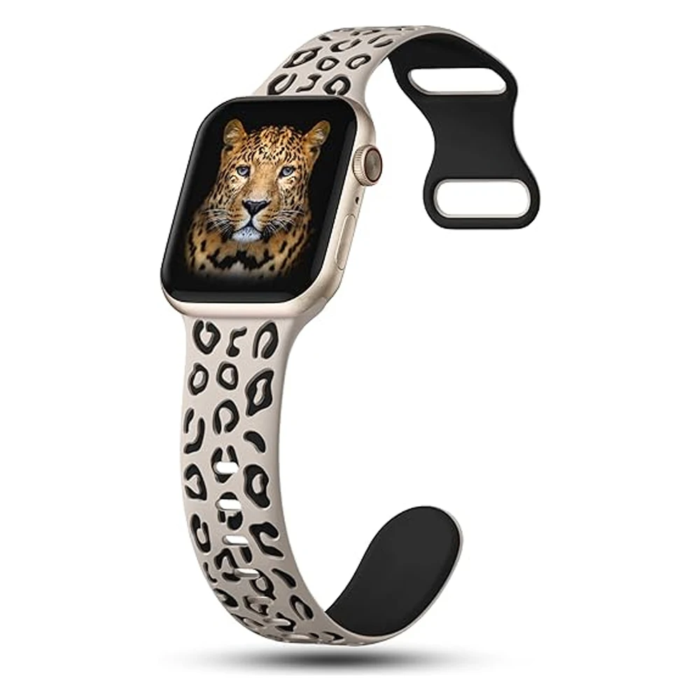 Apple Watch 밴드 용 새겨진 스트랩 45mm 44mm 46mm 42mm 41mm 40mm 49mm 실리콘 Correa 팔찌 시리즈 8 9 10 7 SE 6 5 4 Ultra 2