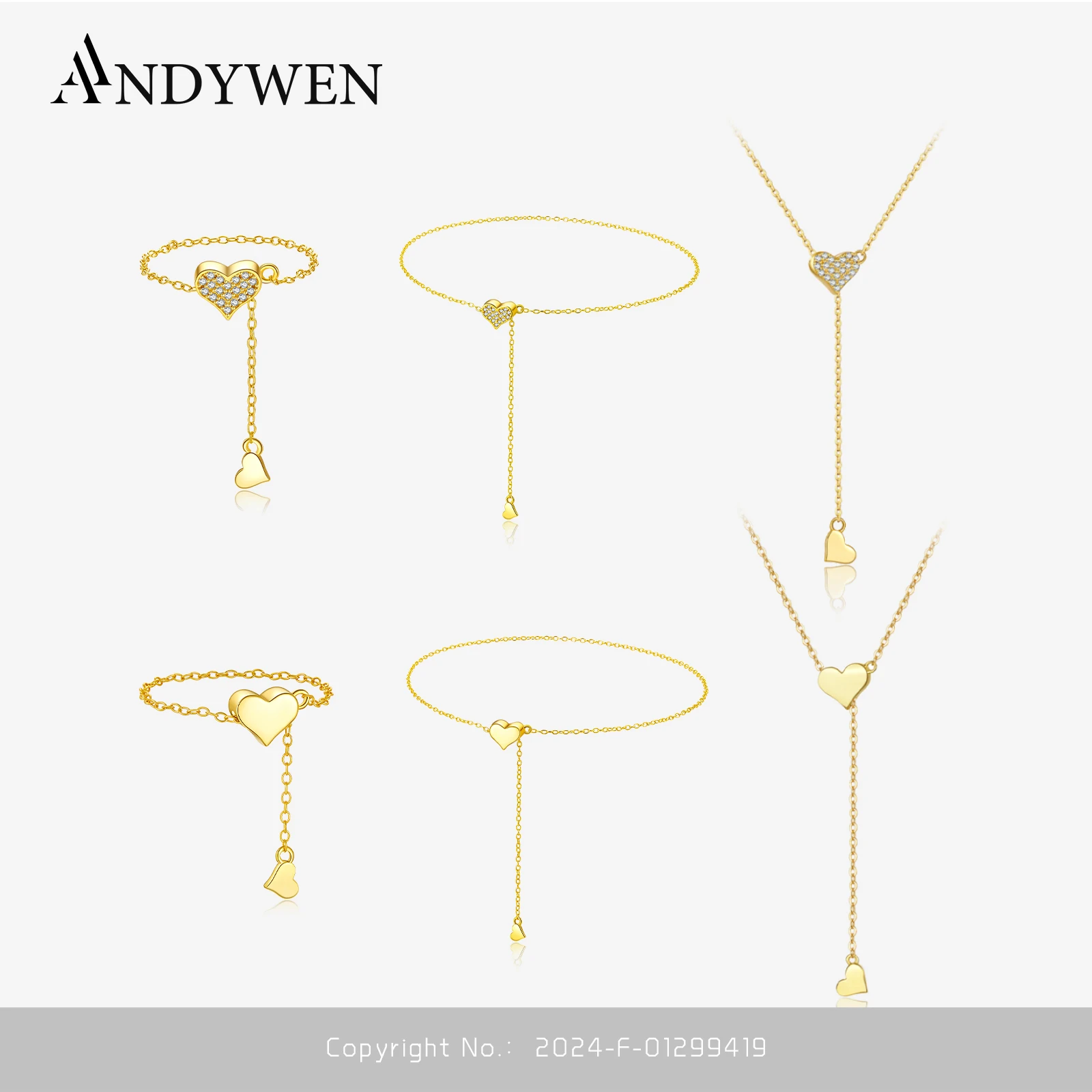 ANDYWEN 925 스털링 실버 변압기 조절 가능한 체인 하트 펜던트 참 목걸이 드롭 초커 크기 조정 가능한 여성 Luxury Jewekry title=ANDYWEN 925 스털링 실버 변압기 조절 가능한 체인 하트 펜던트 참 목걸이 드롭 초커 크기 조정 가능한 여성 Luxury Jewekry