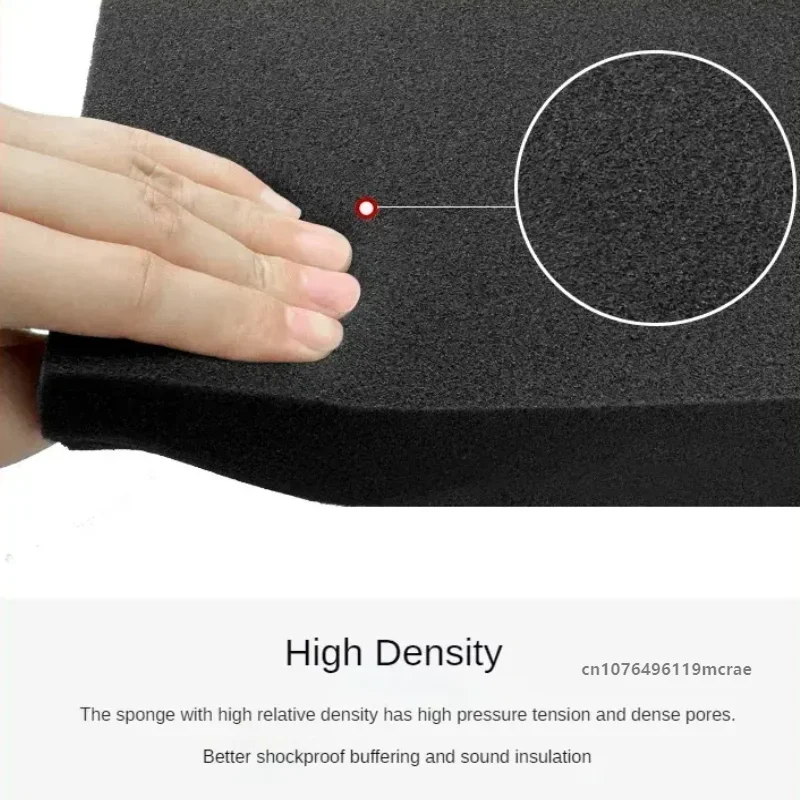 50x30cm 고밀도 폼 패드 도구 상자 충격 흡수 스폰지 시트 하드 비행 케이스 섀도우 폼 툴킷 도구 주최자 45x35cm