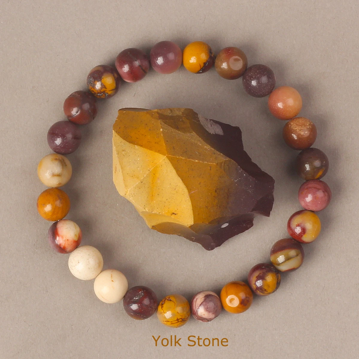 6/8MM 남자를위한 천연 황철석 돌 팔찌 혈액 순환 촉진 치유 에너지 명상 여성 팔찌 쥬얼리 선물