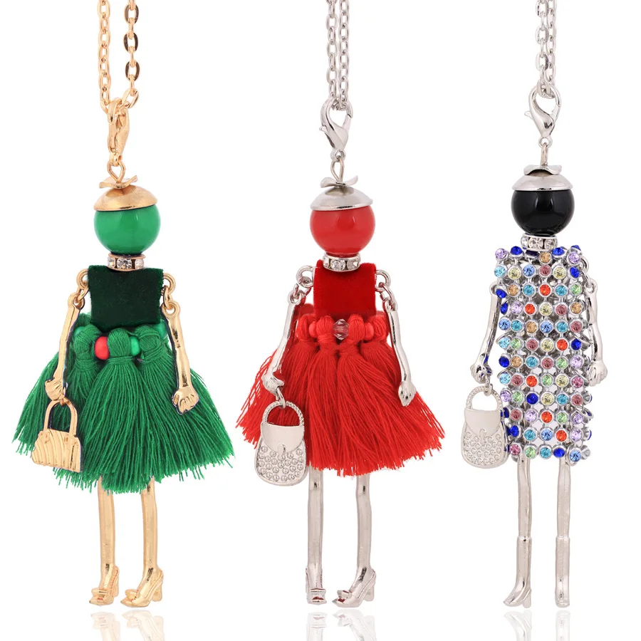 여성을위한 패션 목걸이 여성 긴 목걸이 레이디 목걸이 & 펜던트 체인 쥬얼리 선물 title=여성을위한 패션 목걸이 여성 긴 목걸이 레이디 목걸이 & 펜던트 체인 쥬얼리 선물 