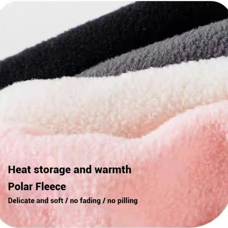 남녀공용 방풍 바라클라바 및 목 워머 포함 따뜻한 모자, 마스크 모자, 사이클링 방한, 추운 날씨 보호, 3 in 1, 겨울