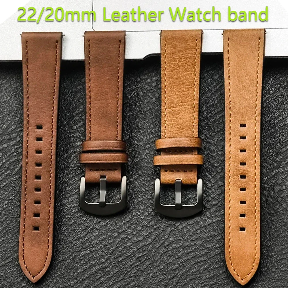 삼성 갤럭시 시계 7/6/5/4 용 20mm 22mm 가죽 스트랩 Xiaomi Redmi Watch 3 Lite/Active 용 40 44mm 기어 밴드 빈티지 팔찌 title=삼성 갤럭시 시계 7/6/5/4 용 20mm 22mm 가죽 스트랩 Xiaomi Redmi Watch 3 Lite/Active 용 40 44mm 기어 밴드 빈티지 팔찌