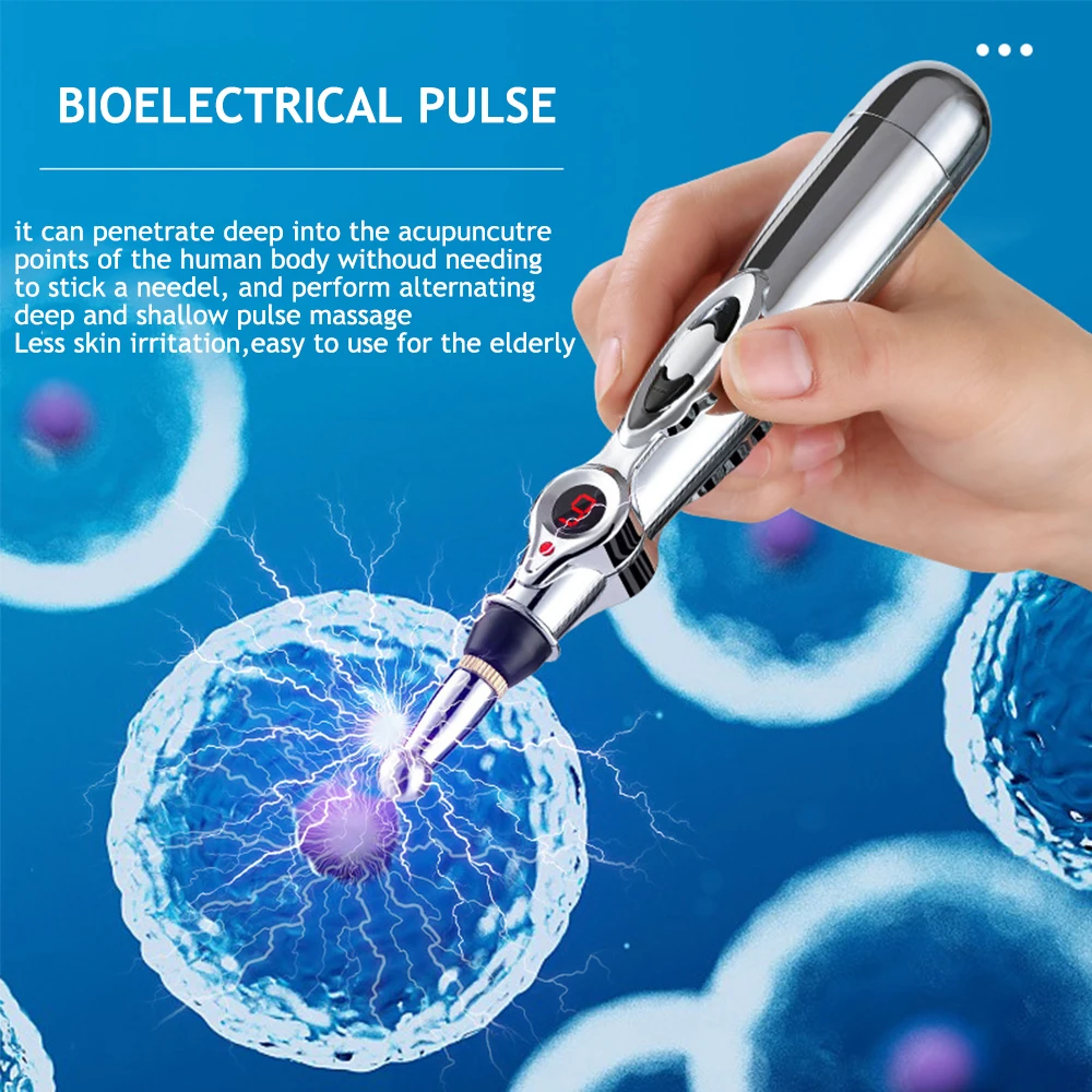 전자 침술 펜 침술 포인트 펜 침술 포인트 펜 자오선 에너지 자오선 펜 침술 Acup 마사지 펜