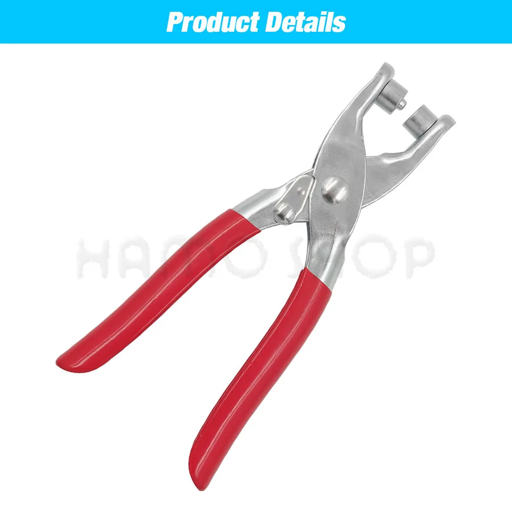 1 세트 그로멧 아일렛 플라이어 세트, 100 세트 4mm 금속 아일렛이있는 아일렛 홀 펀치 플라이어 키트, 가죽 공예 용 그로멧 도구 키트