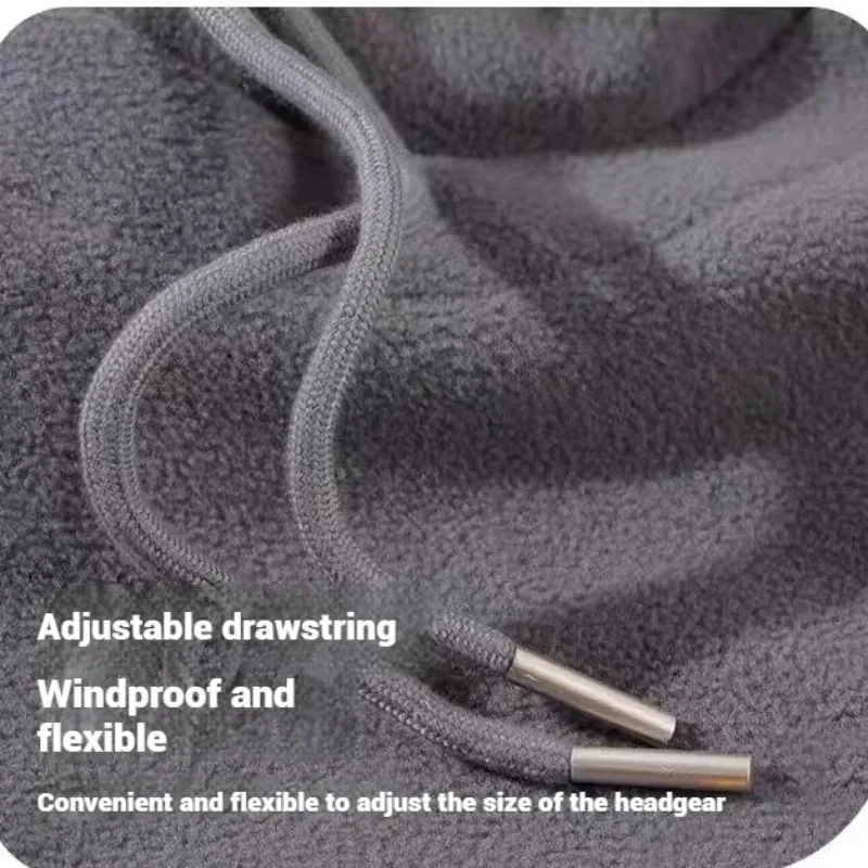 남녀공용 방풍 바라클라바 및 목 워머 포함 따뜻한 모자, 마스크 모자, 사이클링 방한, 추운 날씨 보호, 3 in 1, 겨울
