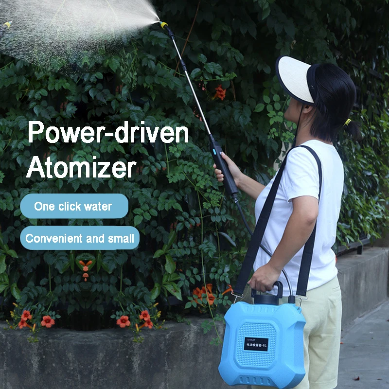 휴대용 다목적 고압 소독 스프레이 기계 농장 과수원 5L/8L 용 초장 내구성 전기 분무기