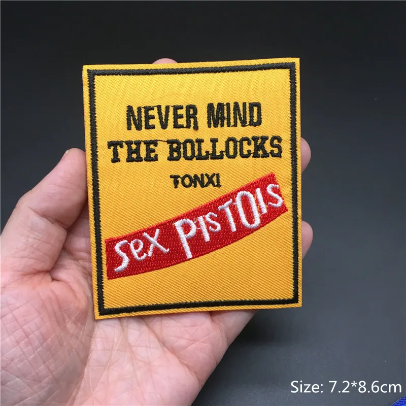 의류 음악을위한 록 밴드 패치 금속 펑크 패치 아플리케 배지에 철 의류 스티커 DIY 바느질 Embroideriy 줄무늬