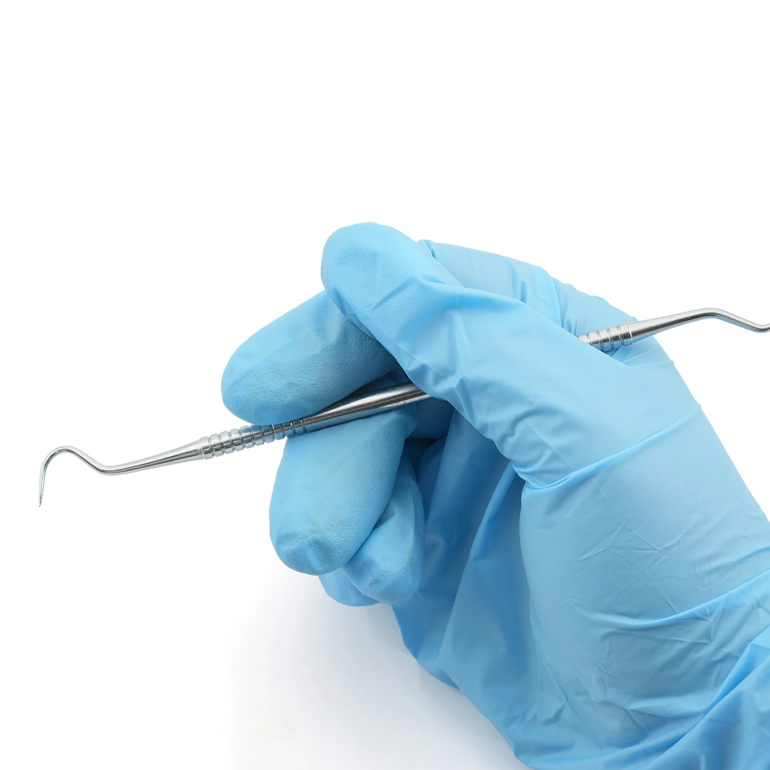 1PCS 스테인레스 스틸 더블 헤드 치과 도구 치과 의사 치아 깨끗한 위생 탐색기 프로브 후크 선택 치과 의사 악기