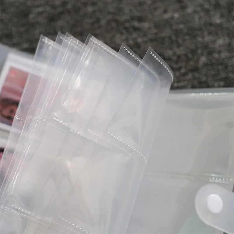 투명 사진 앨범 미니 폴라로이드 앨범 사진 카드 기차 티켓 카드 컬렉션 도서 쥬얼리 카드 앨범 Photocards 홀더