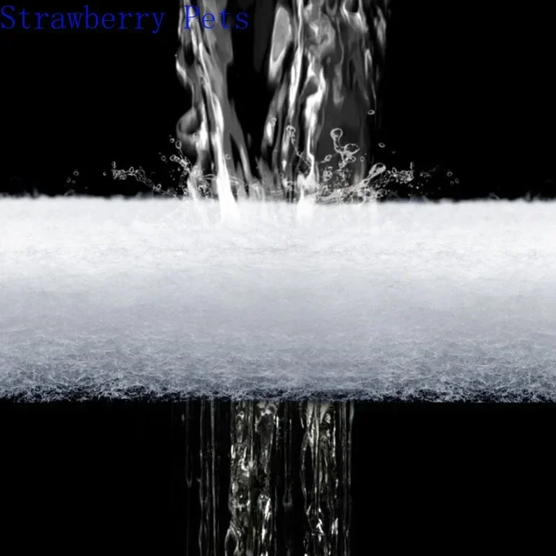 아쿠아리움 필터 초강도 생화학 필터 면 스펀지 아쿠아리움 어항용 생화학 면 거품 스키머