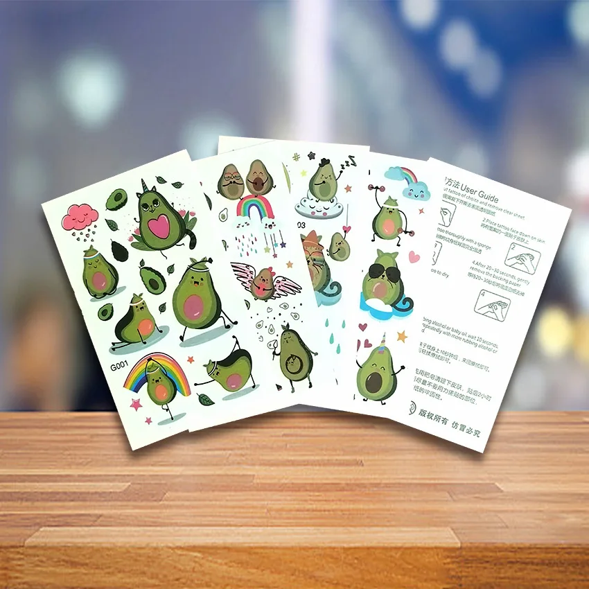 60PCS 어린이를위한 새로운 임시 문신 스티커 어린이 방수 문신 축제 glitters 얼굴 소녀 소년 어린이 미니 가짜 문신