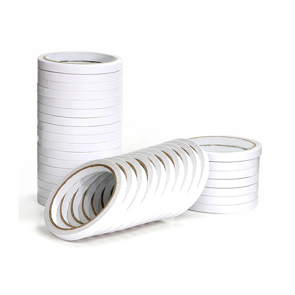YX 양면 테이프 초강력 양면 강력한 손 찢어짐 접착 테이프 장착 고정 패드 스티커 용지 10M
