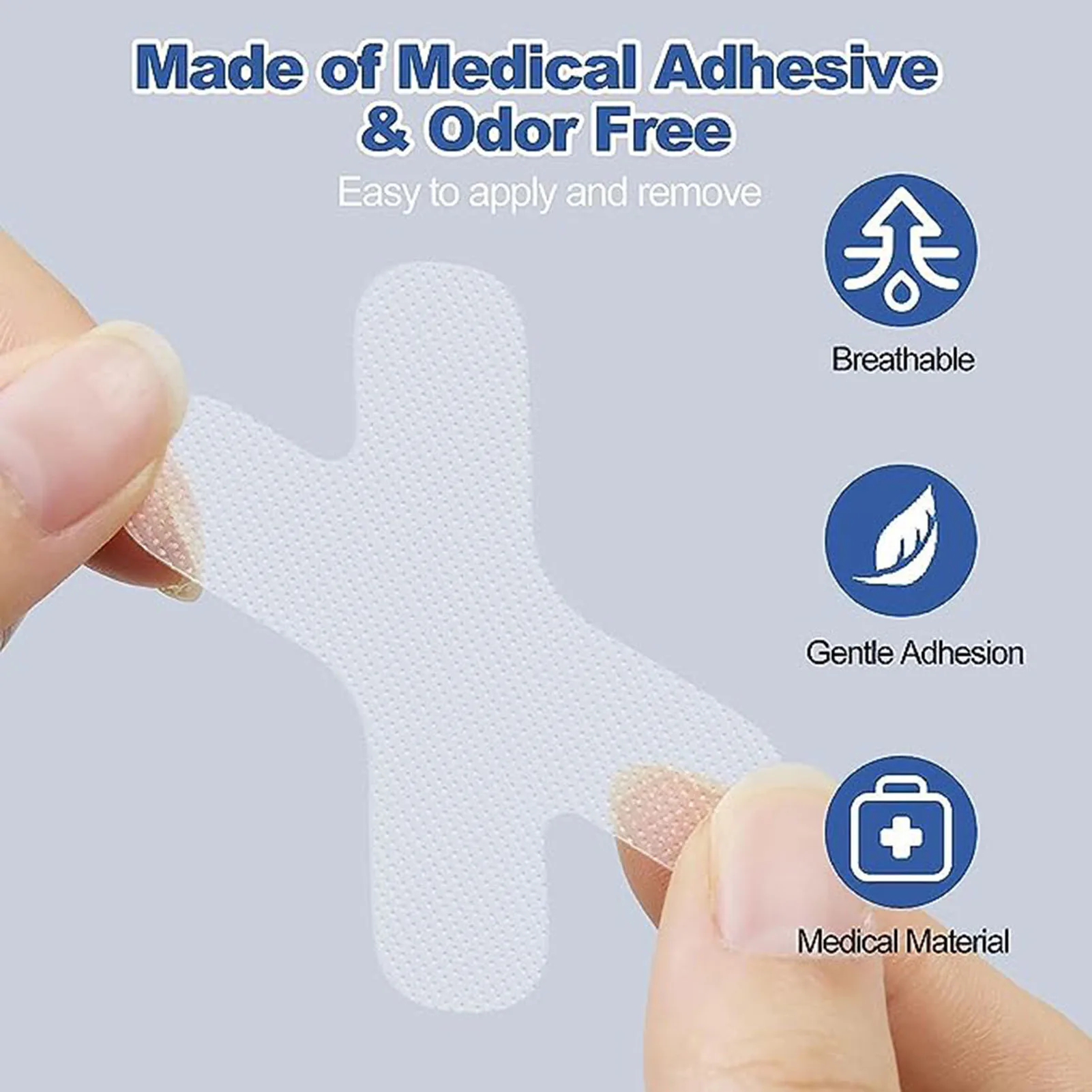 안티 코골이 입 테이프 투명한 호흡 비강 스트립 오른쪽 보조 코골이 중지 코 패치 좋은 수면 보조 입 가드 장치