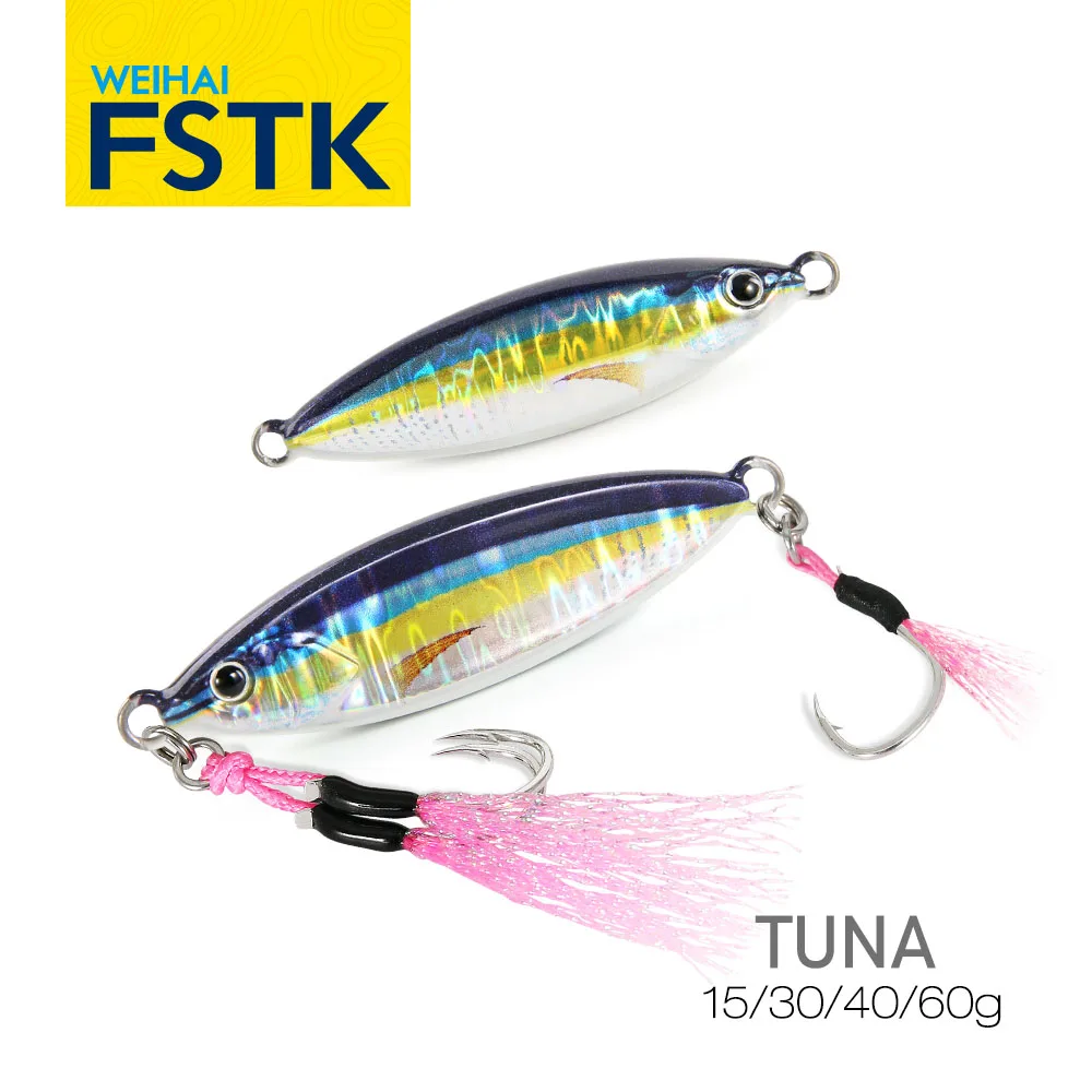 FSTK 새로운 글로우 낚시 루어 캐스팅 Tuna15g30g40g60g 느린 피치 지그 Sea Bass Salterwater 해안 인공 미끼 (보조 후크 포함) title=FSTK 새로운 글로우 낚시 루어 캐스팅 Tuna15g30g40g60g 느린 피치 지그 Sea Bass Salterwater 해안 인공 미끼 (보조 후크 포함) 