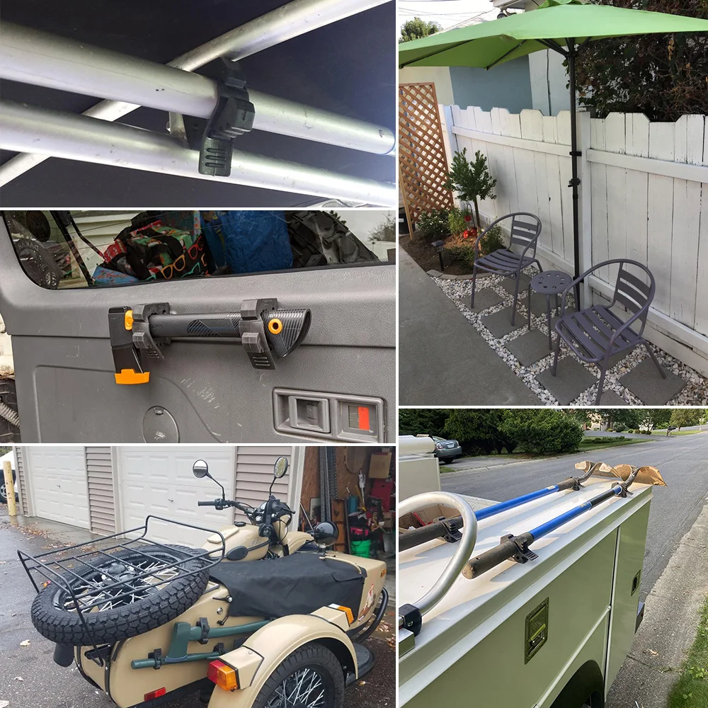 장착 도구 장비용 빠른 주먹 클램프 자동 오프로드 ATV UTV 트럭 트레일러 RV 보트 홈 액세서리 1.18