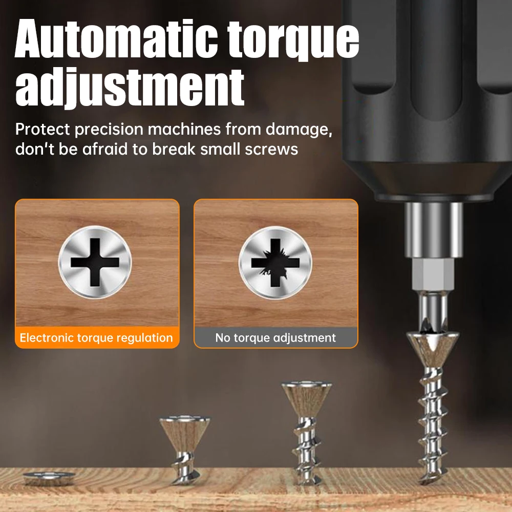 USB 전기 스크루 드라이버 배터리 충전식 무선 스크루 드라이버 충격 무선 스크루 드라이버 드릴 전기 스크류 드라이버 도구